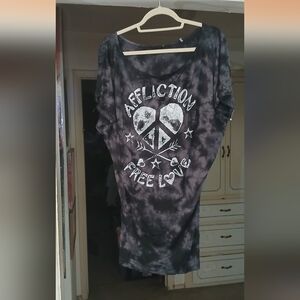 Nwt Affliction Y2k Style Bling Dress Women Small